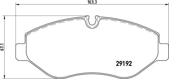 Brembo P 50 085 - Комплект спирачно феродо, дискови спирачки vvparts.bg