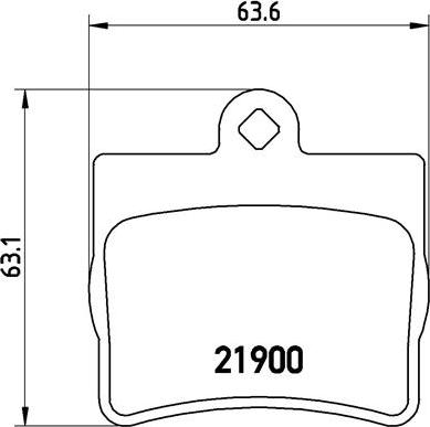 Brembo P 50 024 - Комплект спирачно феродо, дискови спирачки vvparts.bg