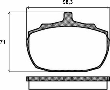 Brembo P 52 005 - Комплект спирачно феродо, дискови спирачки vvparts.bg