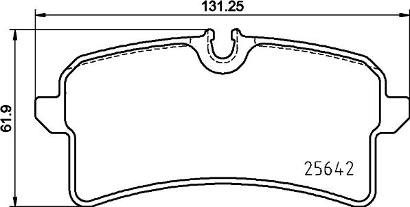 Brembo P 65 040 - Комплект спирачно феродо, дискови спирачки vvparts.bg