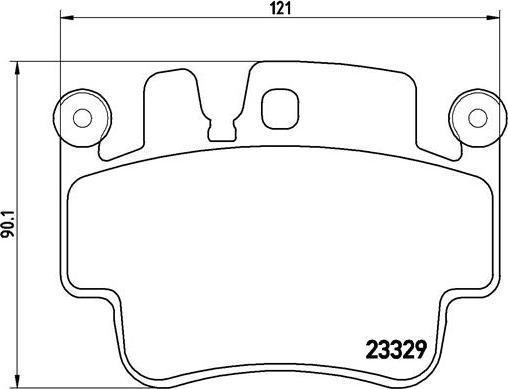 Brembo P 65 009 - Комплект спирачно феродо, дискови спирачки vvparts.bg