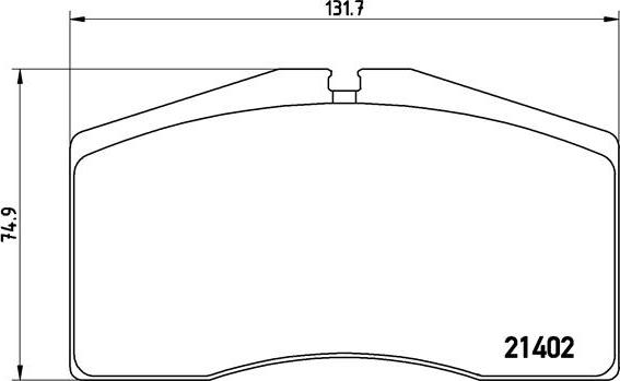 Brembo P 65 006 - Комплект спирачно феродо, дискови спирачки vvparts.bg