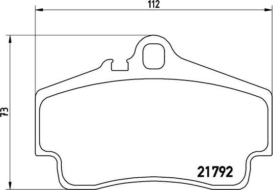 Brembo P 65 008 - Комплект спирачно феродо, дискови спирачки vvparts.bg