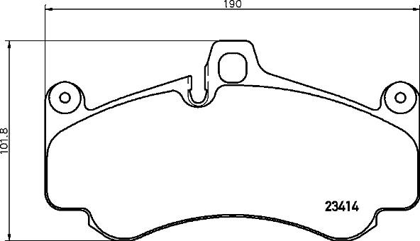 Brembo P 65 032 - Комплект спирачно феродо, дискови спирачки vvparts.bg