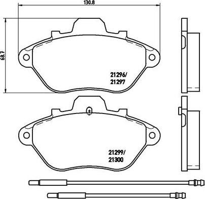 Spidan 31737 - Комплект спирачно феродо, дискови спирачки vvparts.bg