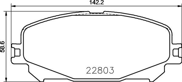 Brembo P 68 071X - Комплект спирачно феродо, дискови спирачки vvparts.bg