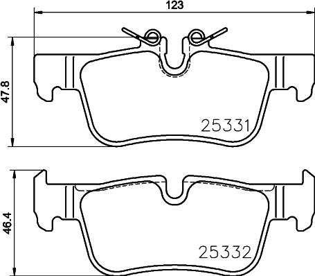 Brembo P 06 094E - Комплект спирачно феродо, дискови спирачки vvparts.bg