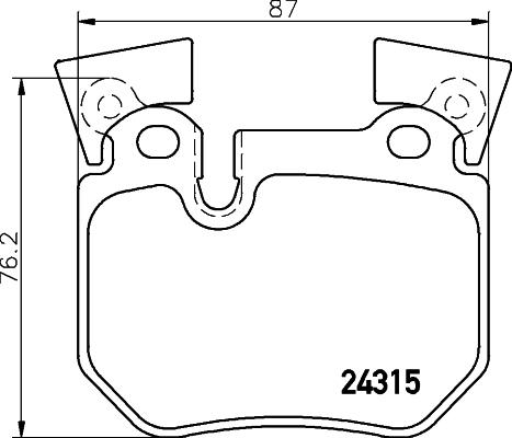 Brembo P 06 059 - Комплект спирачно феродо, дискови спирачки vvparts.bg