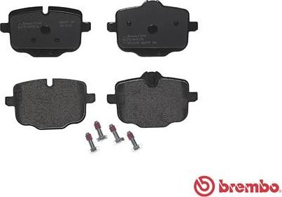 Brembo P 06 061 - Комплект спирачно феродо, дискови спирачки vvparts.bg