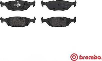 Brembo P 06 009 - Комплект спирачно феродо, дискови спирачки vvparts.bg