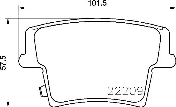 Brembo P 11 040 - Комплект спирачно феродо, дискови спирачки vvparts.bg