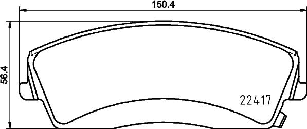 Brembo P 18 034 - Комплект спирачно феродо, дискови спирачки vvparts.bg