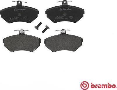 Brembo P 85 042 - Комплект спирачно феродо, дискови спирачки vvparts.bg