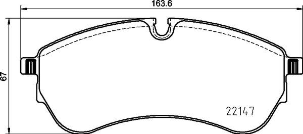 Brembo P 85 169 - Комплект спирачно феродо, дискови спирачки vvparts.bg