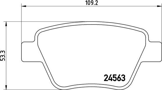 Brembo P 85 114X - Комплект спирачно феродо, дискови спирачки vvparts.bg