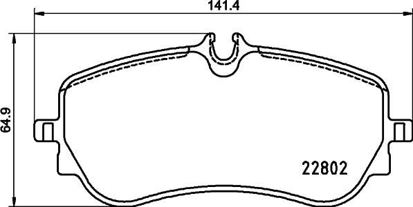 Brembo P 85 172 - Комплект спирачно феродо, дискови спирачки vvparts.bg