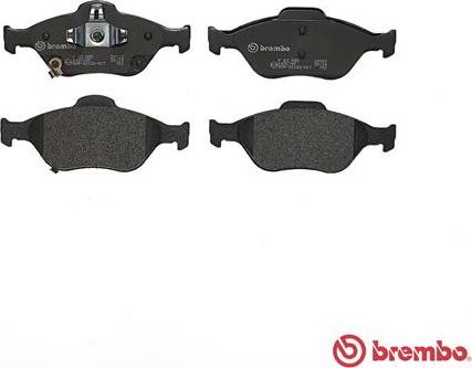 Brembo P 83 085 - Комплект спирачно феродо, дискови спирачки vvparts.bg