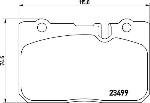 Brembo P 83 039 - Комплект спирачно феродо, дискови спирачки vvparts.bg