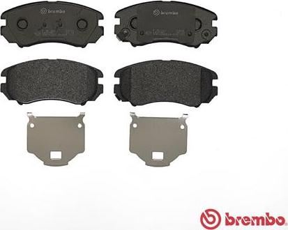 Brembo P 30 018 - Комплект спирачно феродо, дискови спирачки vvparts.bg