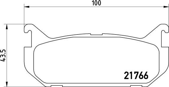 Brembo P 24 036 - Комплект спирачно феродо, дискови спирачки vvparts.bg