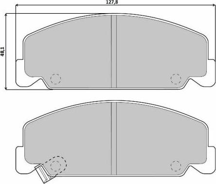 Brembo P 28 018 - Комплект спирачно феродо, дискови спирачки vvparts.bg