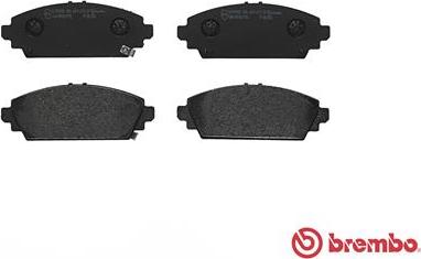 Brembo P 28 031 - Комплект спирачно феродо, дискови спирачки vvparts.bg