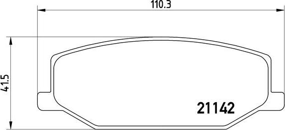 Brembo P 79 001 - Комплект спирачно феродо, дискови спирачки vvparts.bg