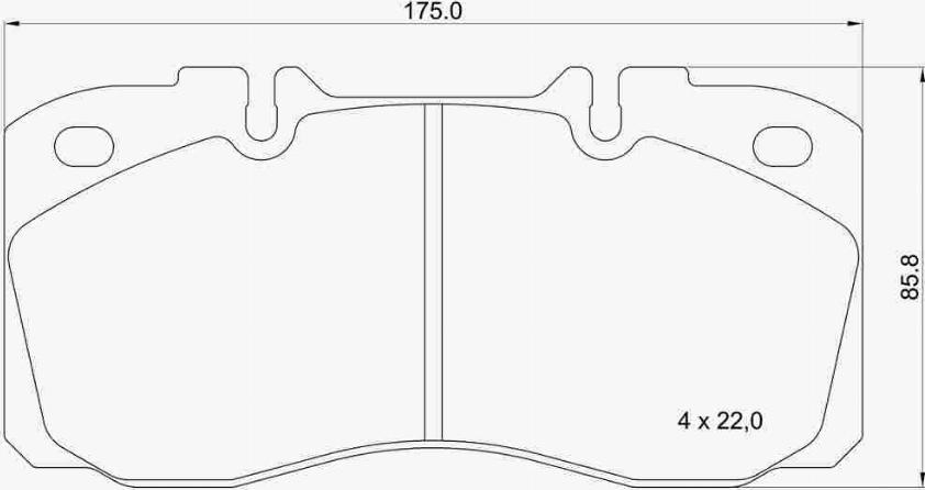 Brembo P A6 031 - Комплект спирачно феродо, дискови спирачки vvparts.bg