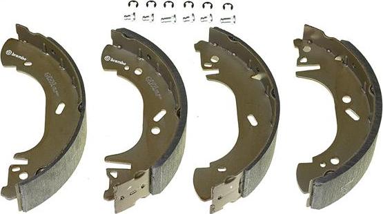 Brembo S 59 518 - Комплект спирачна челюст vvparts.bg