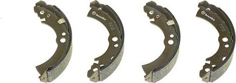 Brembo S 56 503 - Комплект спирачна челюст vvparts.bg