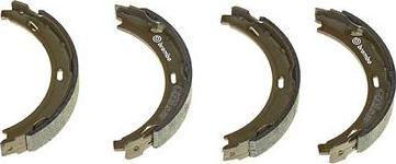 Brembo S 50 508 - Комплект спирачна челюст, ръчна спирачка vvparts.bg