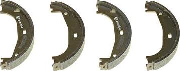 Brembo S 06 508 - Комплект спирачна челюст, ръчна спирачка vvparts.bg