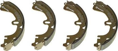 Brembo S 83 504 - Комплект спирачна челюст vvparts.bg