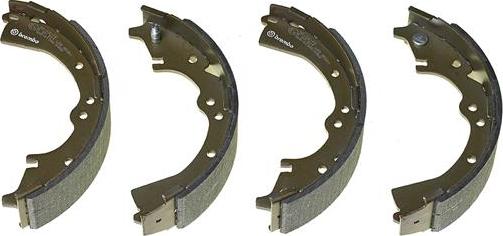 Brembo S 83 511 - Комплект спирачна челюст vvparts.bg