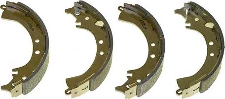 Brembo S 83 539 - Комплект спирачна челюст vvparts.bg