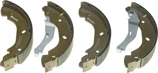 Brembo S 24 538 - Комплект спирачна челюст vvparts.bg