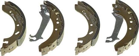 Brembo S 24 526 - Комплект спирачна челюст vvparts.bg