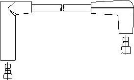 Bremi 481/33 - Запалителен кабел vvparts.bg