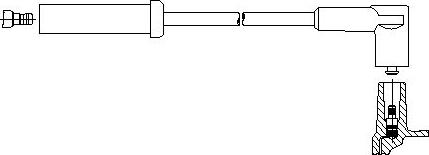 Bremi 699/55 - Запалителен кабел vvparts.bg