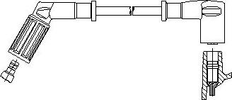 Bremi 652/34 - Запалителен кабел vvparts.bg