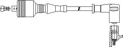 Bremi 669/68 - Запалителен кабел vvparts.bg