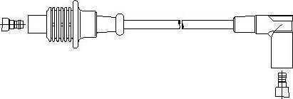Bremi 668/45 - Запалителен кабел vvparts.bg