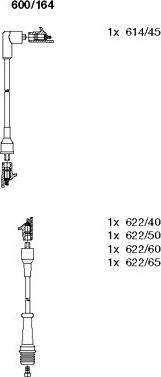 Bremi 600/164 - Комплект запалителеи кабели vvparts.bg