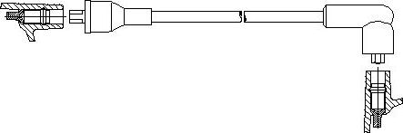 Bremi 614/45 - Запалителен кабел vvparts.bg