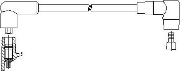 Bremi 676/95 - Запалителен кабел vvparts.bg