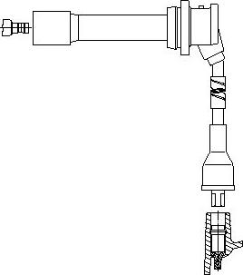 Bremi 6A66E36 - Запалителен кабел vvparts.bg