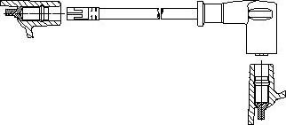 Bremi 6A38/57 - Запалителен кабел vvparts.bg