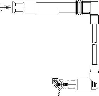Bremi 191/66 - Запалителен кабел vvparts.bg