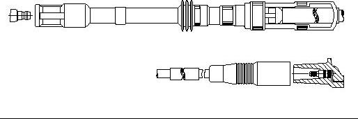 Bremi 198/82 - Запалителен кабел vvparts.bg
