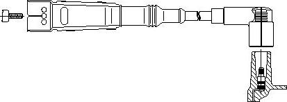 Bremi 151/70 - Запалителен кабел vvparts.bg